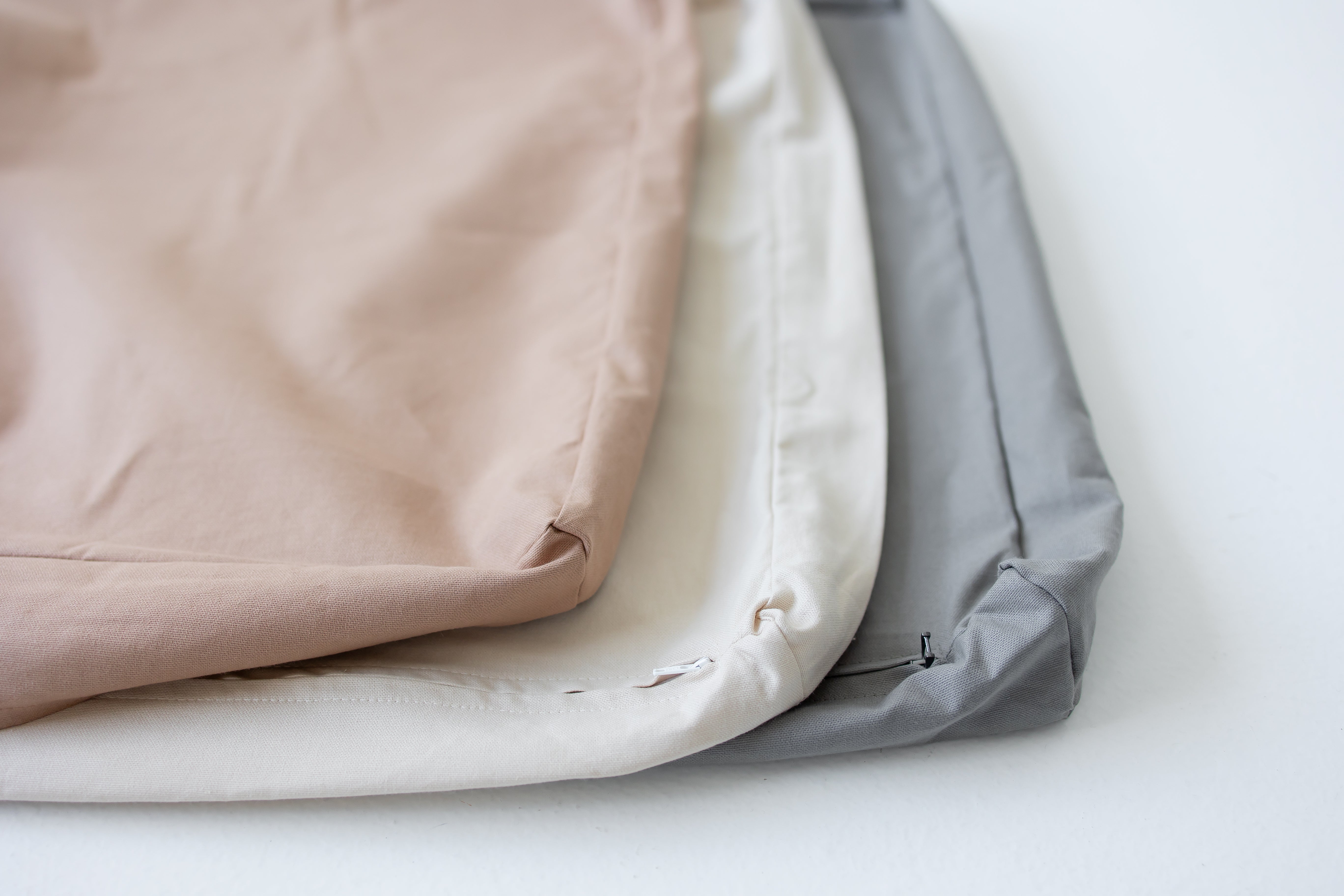 Eco Hemp Outdoor Cushion with Washable Removable Water Repellent Cover Organic Hemp Fiber Filler