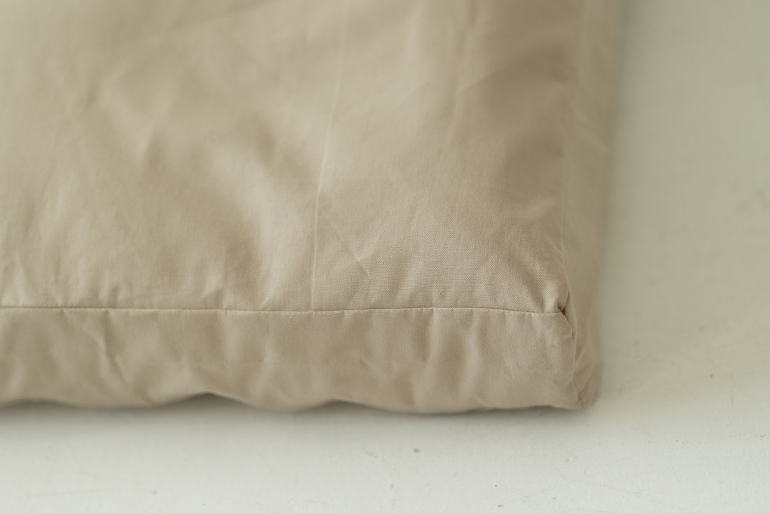Hemp Pet Mat Pad with Removable Washable Water Repellent Cotton Cover Organic Hemp Fiber Filler in Cotton Fabric Padded Dog