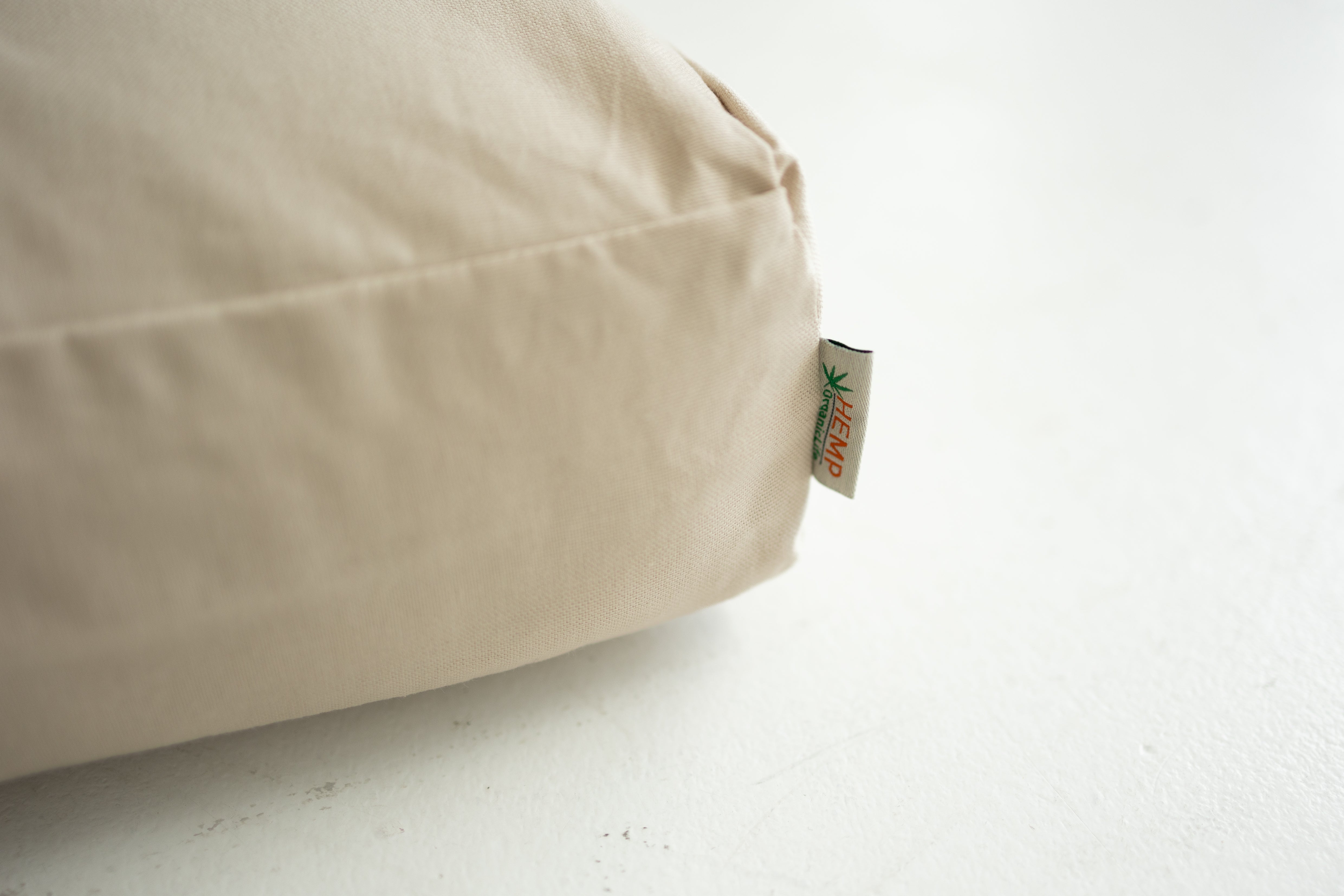 Eco Hemp Outdoor Cushion with Washable Removable Water Repellent Cover Organic Hemp Fiber Filler