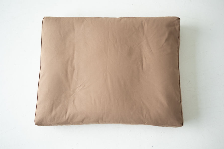 Hemp Pet Mat Pad with Removable Washable Water Repellent Cotton Cover Organic Hemp Fiber Filler in Cotton Fabric Padded Dog