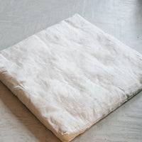 40"x48" (100x122cm) Hemp Meditation mat zabuton natural mat seating pads with hemp fiber filling with cover in natural non-dyed linen fabric