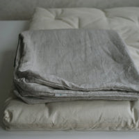40"x48" (100x122cm) Hemp Meditation mat zabuton natural mat seating pads with hemp fiber filling with cover in natural non-dyed linen fabric