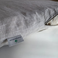 40"x48" (100x122cm) Hemp Meditation mat zabuton natural mat seating pads with hemp fiber filling with cover in natural non-dyed linen fabric