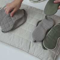 Organic Hemp Eye Mask Meditation Eye Mask Sleep Mask Natural Hemp Fiber Filling Hemp Fabric