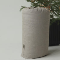 Organic HEMP Sleeping bag in Linen fabric filled Organic Hemp fiber filling blanket, hand made Gift for camping