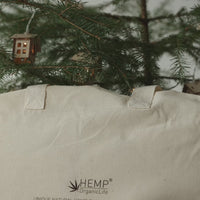 Christmas Gift natural Hemp Linen Blanket 55" x 81" (140x200 cm) filler organic Hemp fiber in linen not dyed fabric Custom size available