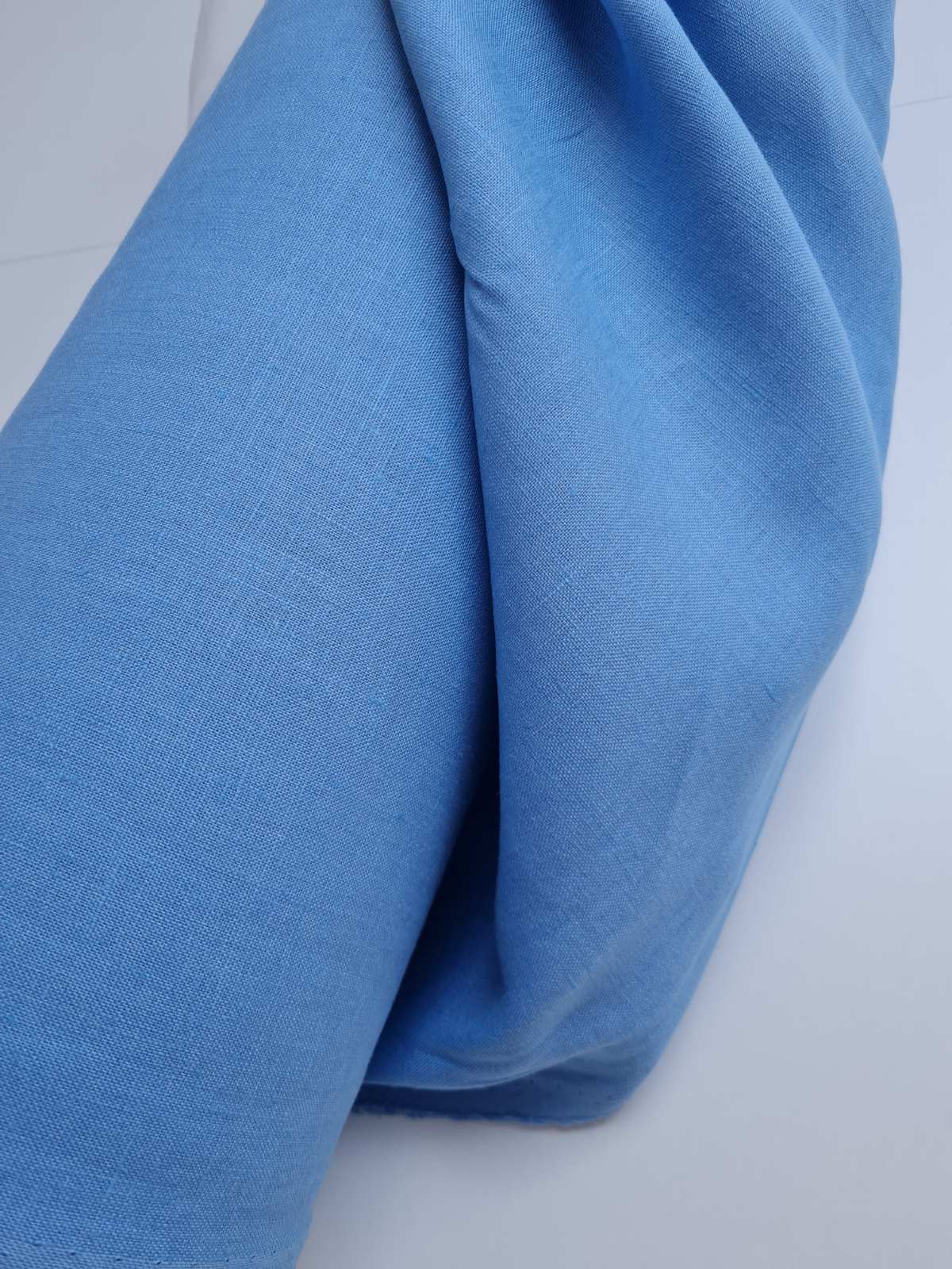 Special listing for Elena one 90 x 90 x 8 cm hemp cushion with removable cover in light blue linen fabric