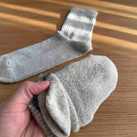 Set of 6 Warm Hemp Socks with Soft Terry Cushioning  Cozy Hemp Socks Warmth You Can Feel Hemp Cotton Socks Natural Vegan Men