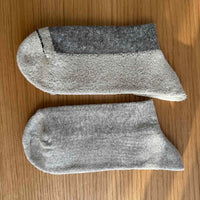 Warm Hemp Socks with Terry Cushioning Set of 9 Natural Unbleached Color Socks for men gift for him