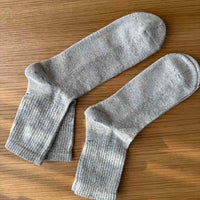 Warm Hemp Socks with Terry Cushioning Set of 9 Natural Unbleached Color Socks for men gift for him