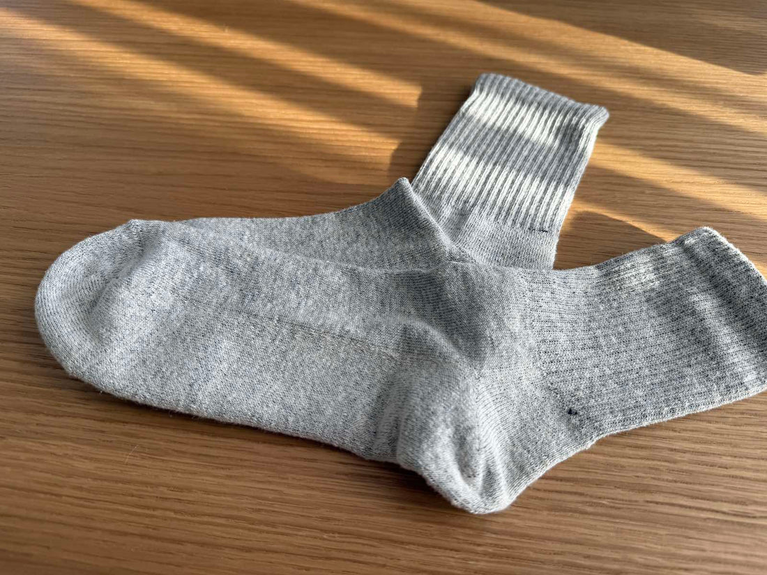 Warm Hemp Socks with Terry Cushioning Set of 9 Natural Unbleached Color Socks for men gift for him