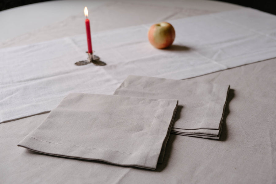 Linen napkins Natural Custom order napkins, Cloth napkins set, Fabric napkins wedding bulk, Table linens