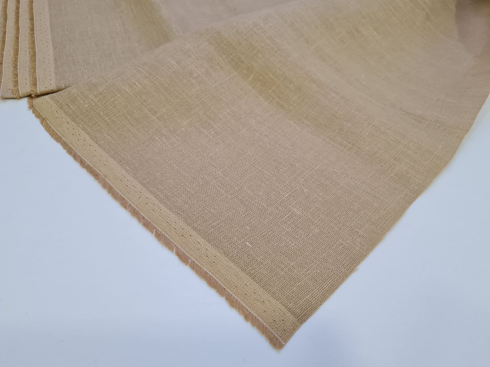 Linen Meditation Cresсent Cushion filled Buckwheat Hulls Yoga Crescent pillow