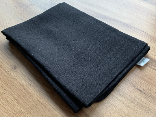 Zabuton cover Linen natural multi-chamber cover with zipper, unfulfilled non-dyed linen case size 23"x35"