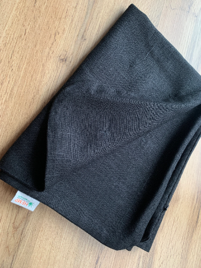 Zabuton cover Linen natural multi-chamber cover with zipper, unfulfilled non-dyed linen case size 23"x35"