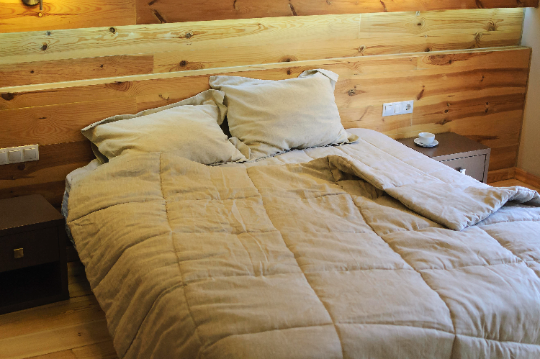 300 gr.m2 HEMP Linen Comforter Blanket filled organic Hemp Fiber in Natural Non-Dyed Linen fabric