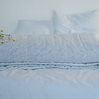 Extra thin Hemp Linen blanket white summer quilt with organic hemp fiber in soft washed linen fabric custom made blanket