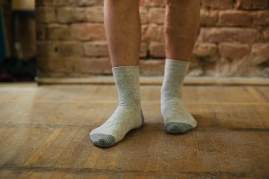 HEMP Socks for men Set of 4 pairs with a dark heel