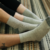 HEMP Socks for men Set of 6 pairs with a dark heel