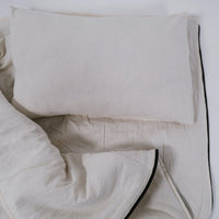 HEMP pillowcase natural non-dyed hemp pillowcases to order natural un-dyed color