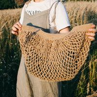HEMP knit bag - tote bag/ shoulder bag/ purse/ handbag, unique, stylish, /organic bag/ hemp bags / vegan bag