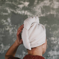 Hemp Turban Hair Towel Head turban Bath Hemp sauna spa bath turban Shower Natural wrap