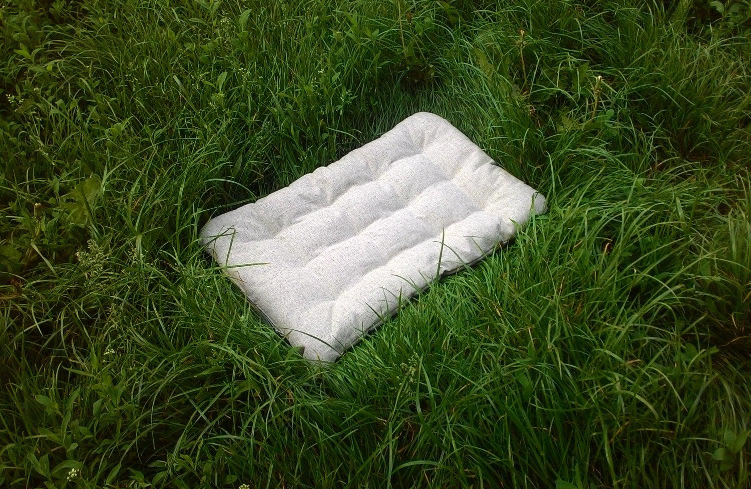 Hemp mattress with Buckwheat hulls for baby 20"x36"in/ Organic mattress / topper / Hemp floor mat cushion / Meditation Yoga