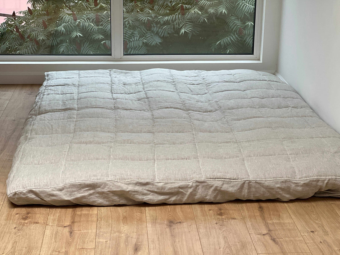natural hemp mattress cover, hemp filler