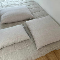 HEMP Pillow filled organic HEMP FIBER in linen fabric with regulation  height Hemp pillow
