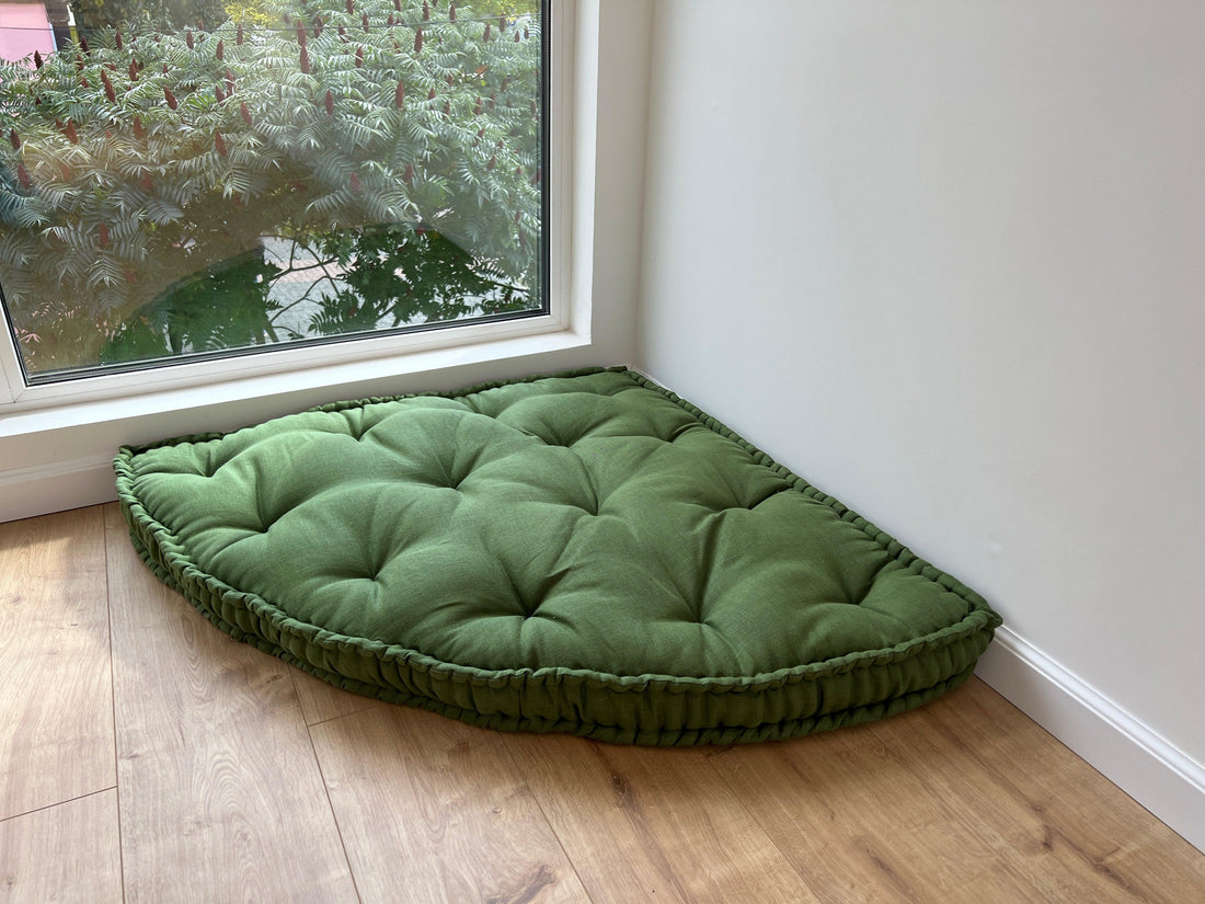 Lounge Floor Pillow Cushion Tufted Seat Thick Pillow for Sitting on Floor  Reading Nook Pillow Chair Floor Pad Floor Mat Cushion 