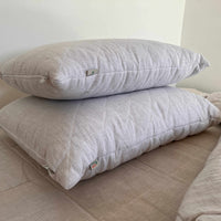 HEMP Organic Pillow filled HEMP FIBER in linen fabric with regulation height/Hemp pillow/ Hypoallergenic Bed Pillow /Toddler/Eco pillow