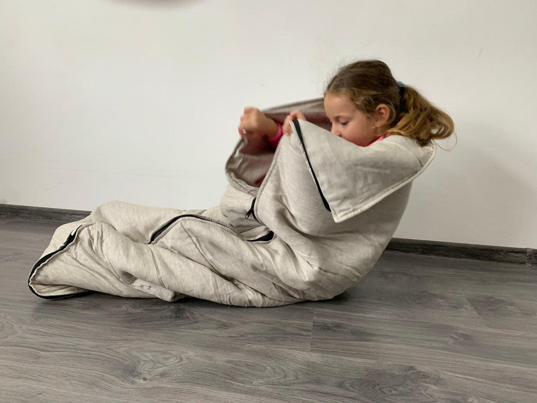 Ecolino Adjustable Toddler Sleep Bag Sack, 100% Organic Cotton Wearable  Blanket | eBay