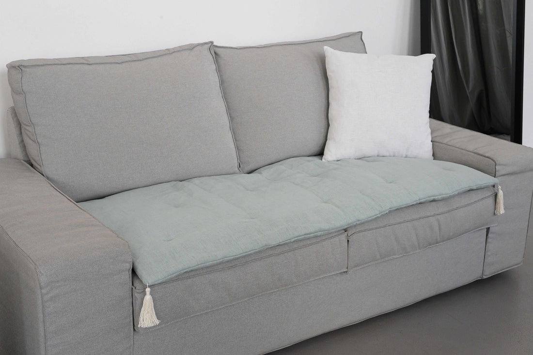 Hemp Furniture Protectors Sofa Couch Slipcovers Custom made sizes Seat –  HempOrganicLife