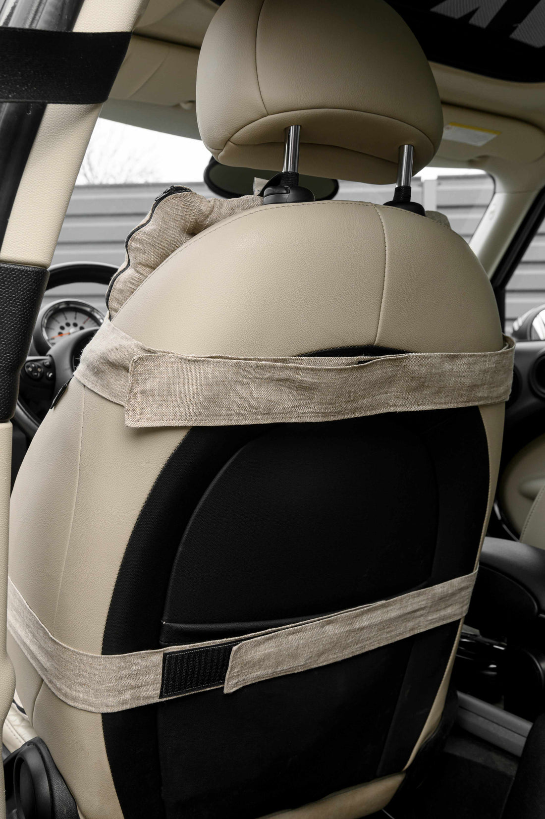 Car Seat Cover,Suninbox Buckwheat Hulls Gray Seat Covers for