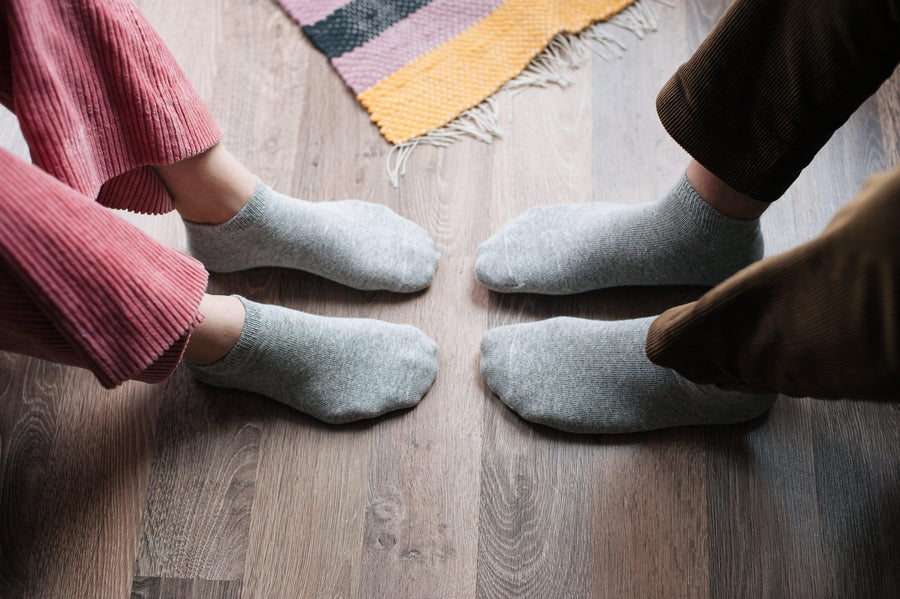 Short HEMP Socks for Women Set of 6 pairs