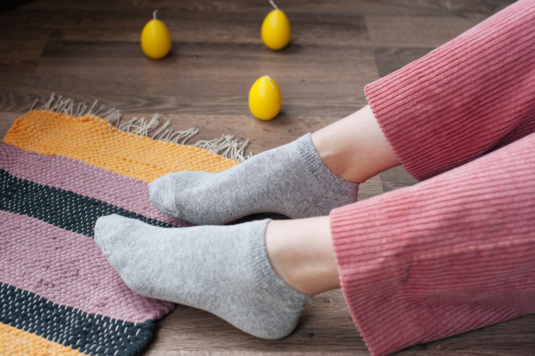 Short HEMP Socks for Women Set of 6 pairs