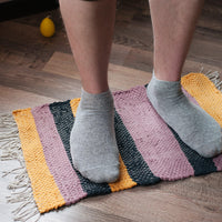 Short Hemp socks for Men Set of 6